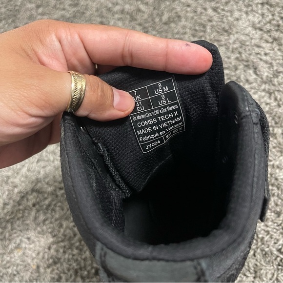 Dr. Martens COMBS TECH II POLY CASUAL BOOTS Sz M8/W9 - Picture 8 of 8